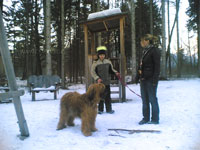 Luna mit Marie und Matthias Luna mit Marie und Matthias